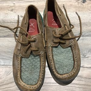 Twisted X driving Mocs